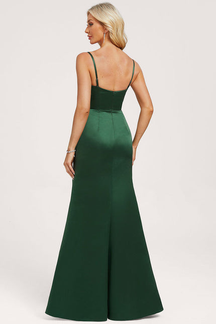 Robe Demoiselle D'Honneur Satin Drapée - gallery 4