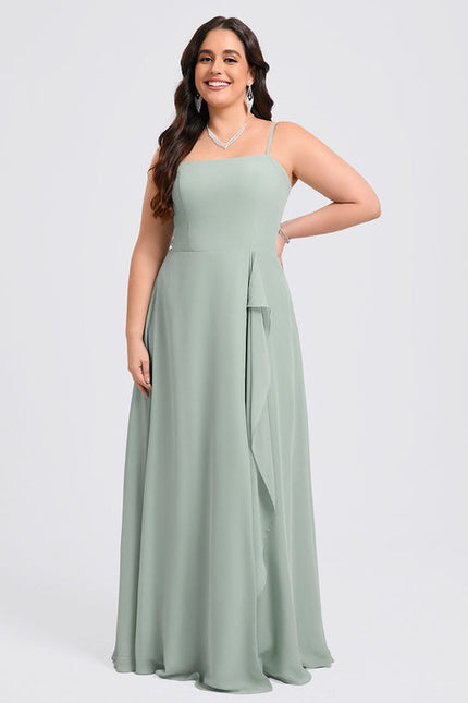 Robe Demoiselle D'Honneur Fluide Mint - gallery 5