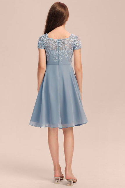 Robe Demoiselle D'Honneur Ciel Éthéré - gallery 2