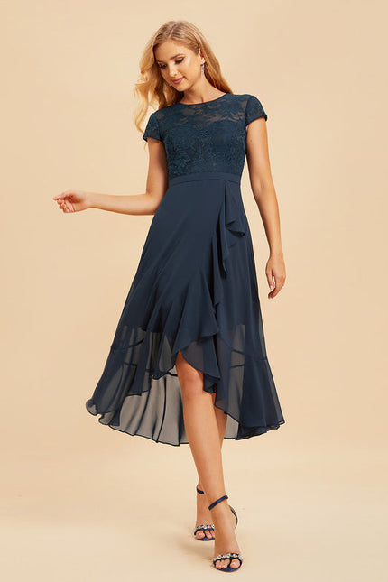 Robe Demoiselle D'Honneur Aérienne Indigo - gallery 5