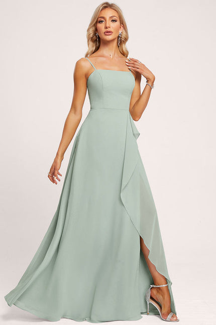 Robe Demoiselle D'Honneur Fluide Mint - gallery 3