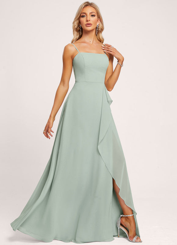 Robe Demoiselle D'Honneur Fluide Mint - gallery 3