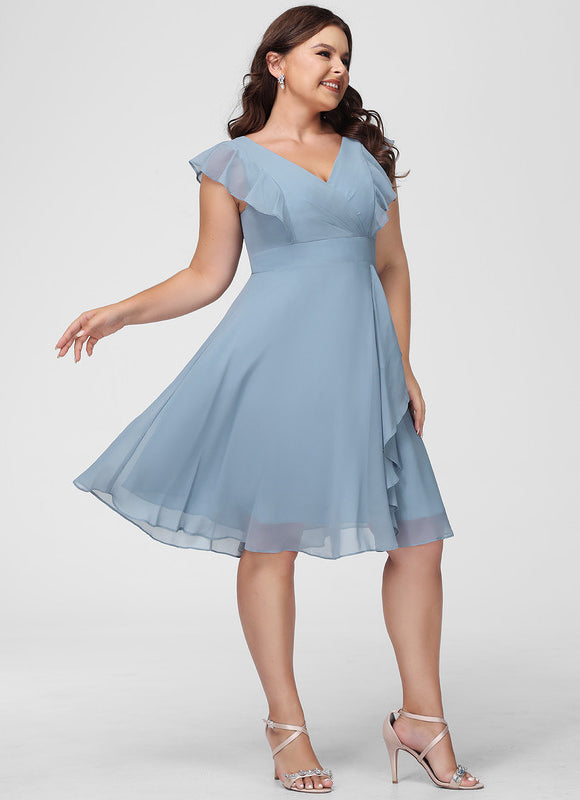 Robe Demoiselle D'Honneur Chiffon Éclat - gallery 7