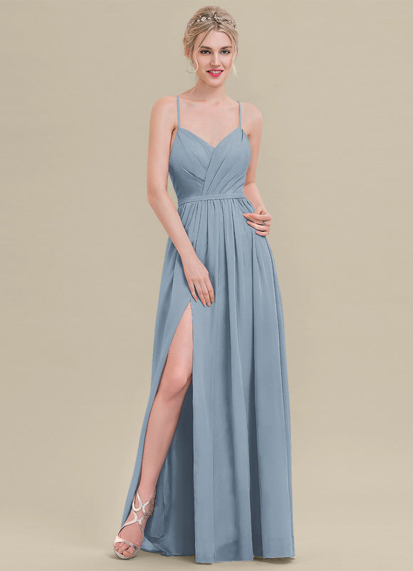 Robe Demoiselle D'Honneur Élégante Bordeaux