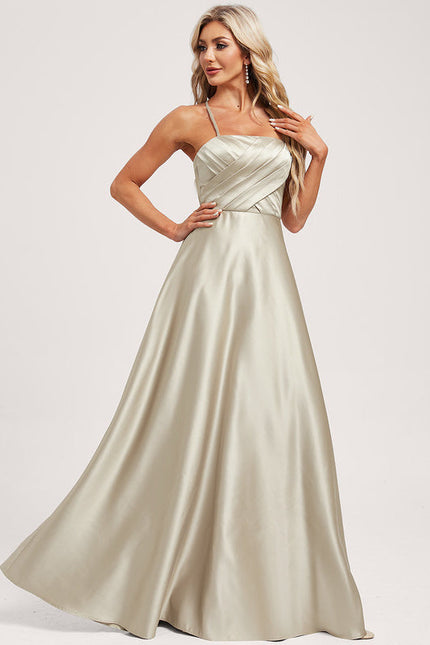 Robe Demoiselle D'Honneur Satinée Ivoire - gallery 1