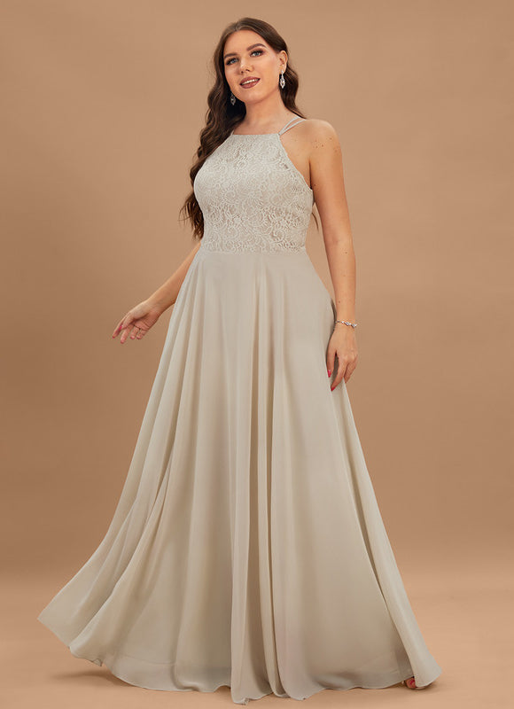 Robe Demoiselle D'Honneur Mousse Poudrée - gallery 9