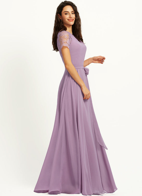 Robe Demoiselle D'Honneur Mousse Poudrée - gallery 1