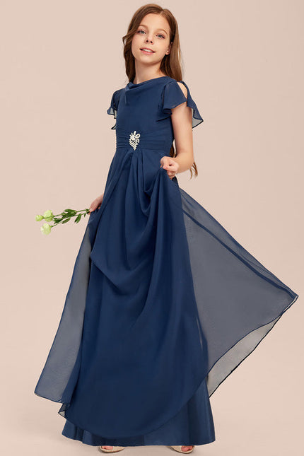 Robe Demoiselle D'Honneur Éclat Azuréal - gallery 7