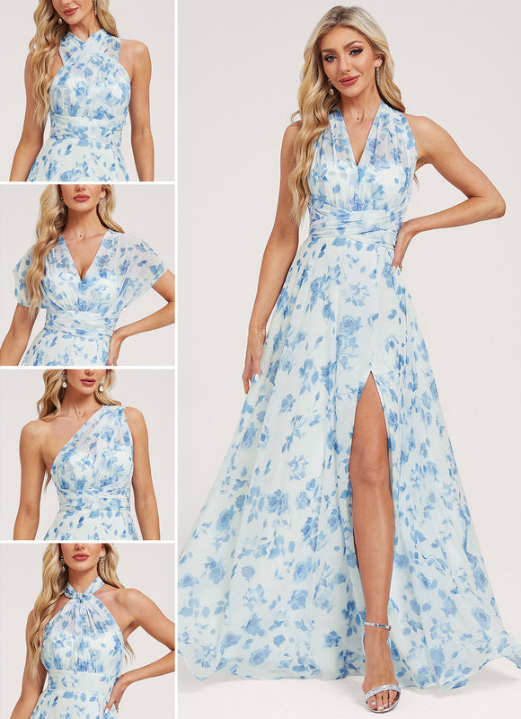 Robe Demoiselle D'Honneur Asymétrique