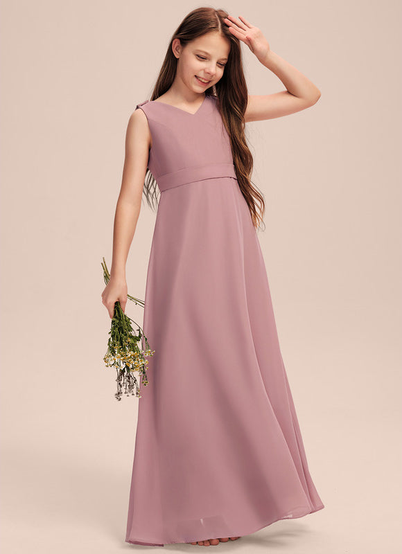 Robe Demoiselle D'Honneur Verte Éthérée - gallery 2