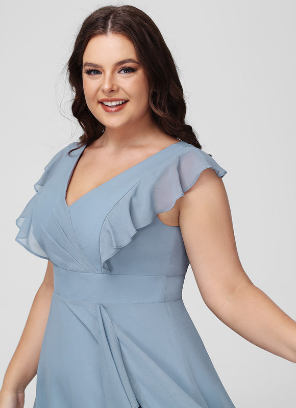 Robe Demoiselle D'Honneur Chiffon Éclat - gallery 8