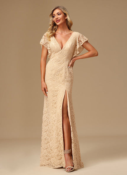 Robe Demoiselle D'Honneur Satinée Lavande