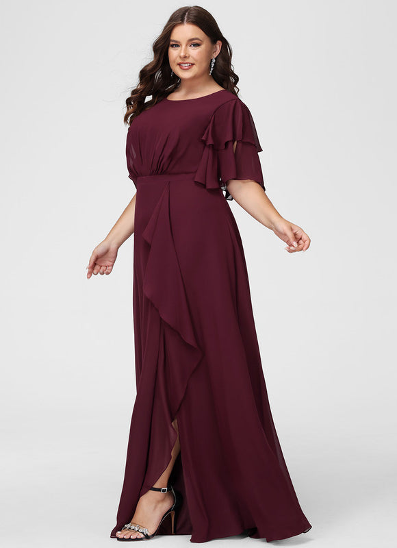 Robe Demoiselle D'Honneur Émeraude Fluide - gallery 7