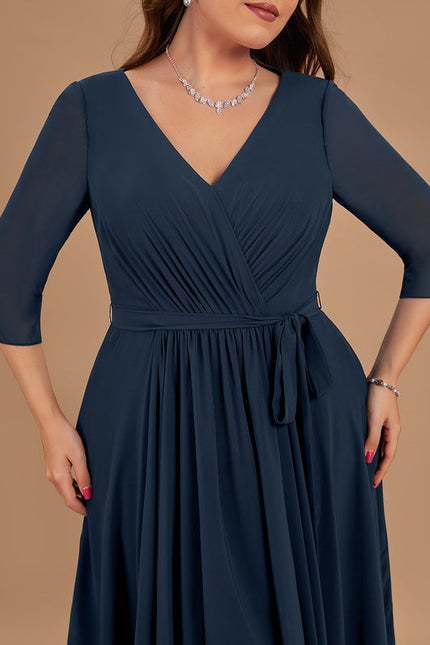 Robe Demoiselle D'Honneur Sombre Élégance - gallery 8