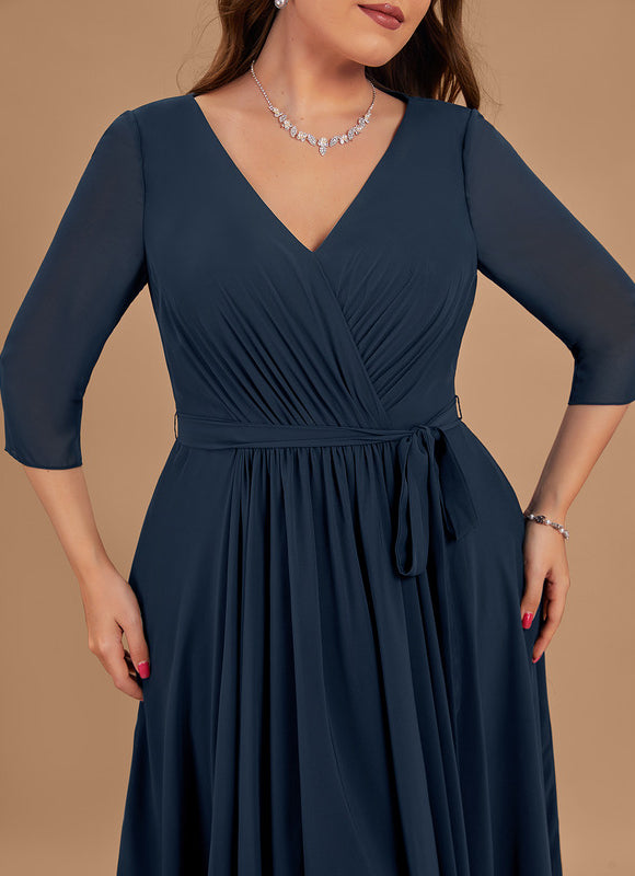 Robe Demoiselle D'Honneur Sombre Élégance - gallery 8