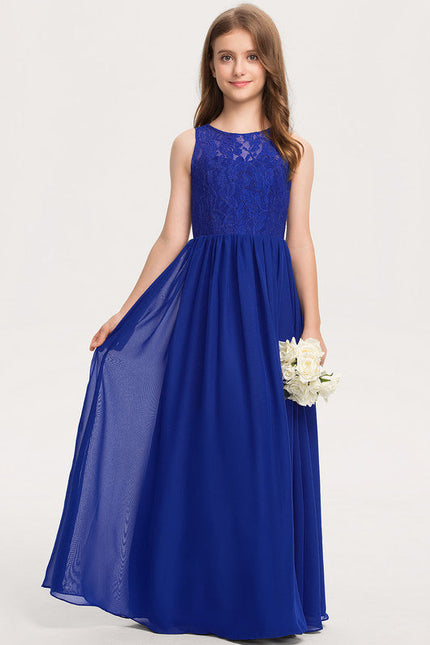 Robe Demoiselle D'Honneur Élégante Enfantine - gallery 2