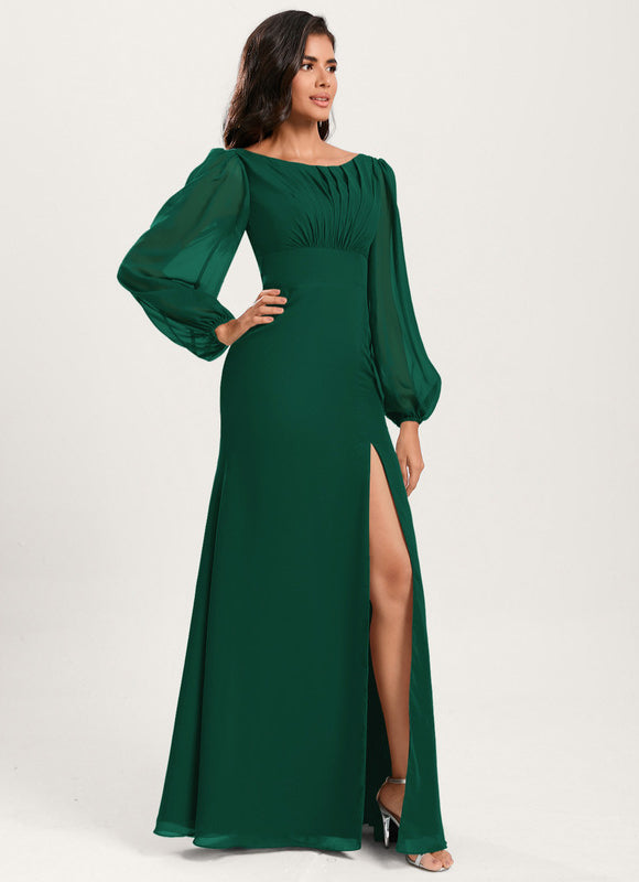 Robe Demoiselle D'Honneur Émeraude Élyséenne - gallery 2