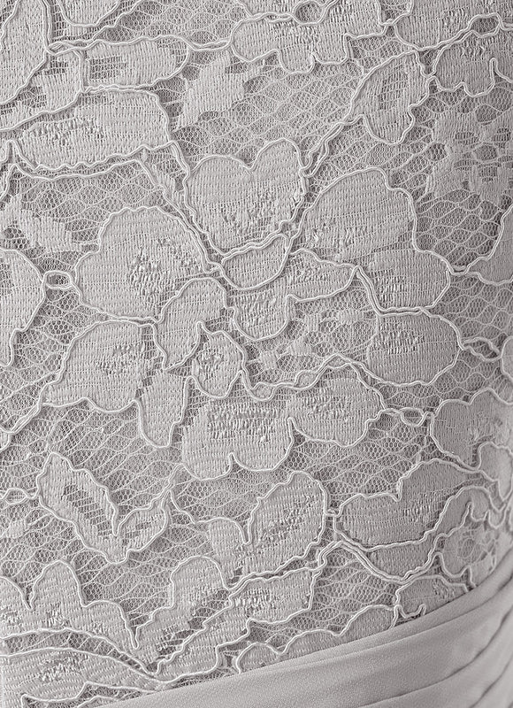 Robe Demoiselle D'Honneur Brume Argentée - gallery 5