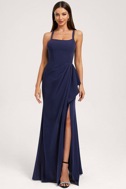 Robe Demoiselle D'Honneur Fendue