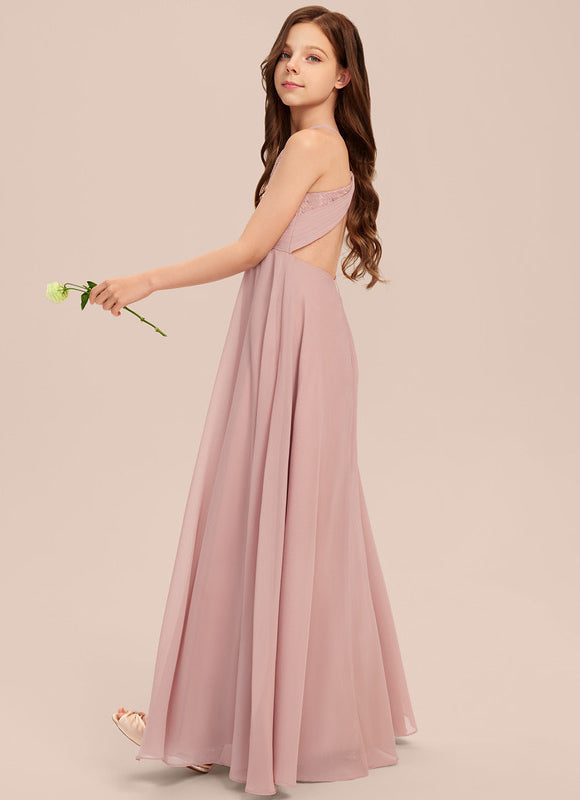 Robe Demoiselle D'Honneur Aquarelle Verte - gallery 1