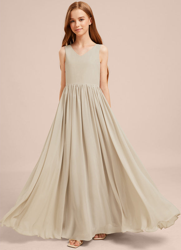 Robe Demoiselle D'Honneur Mousseline Douce - gallery 3