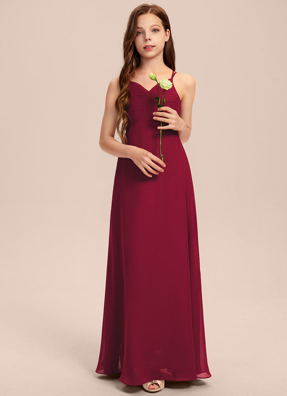 Robe Demoiselle D'Honneur Verte Éthérée - gallery 6