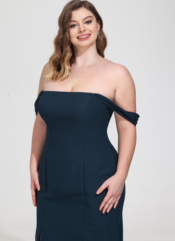 Robe Demoiselle D'Honneur Nuit Profonde Chic - gallery 7