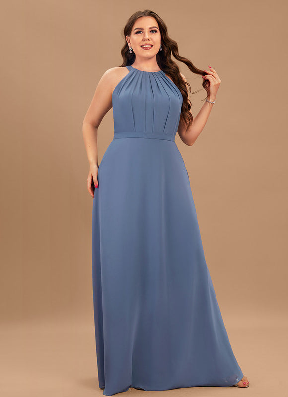 Robe Demoiselle D'Honneur Émeraude Fluide - gallery 7