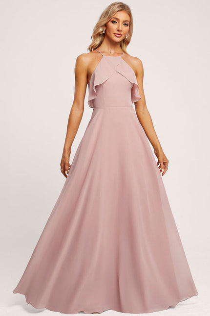 Robe Demoiselle D'Honneur Mousseline Éthérée - gallery 1