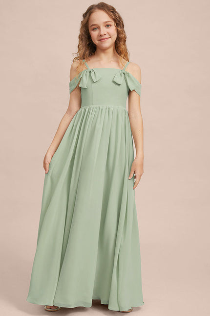 Robe Demoiselle D'Honneur Longue Épure - gallery 4