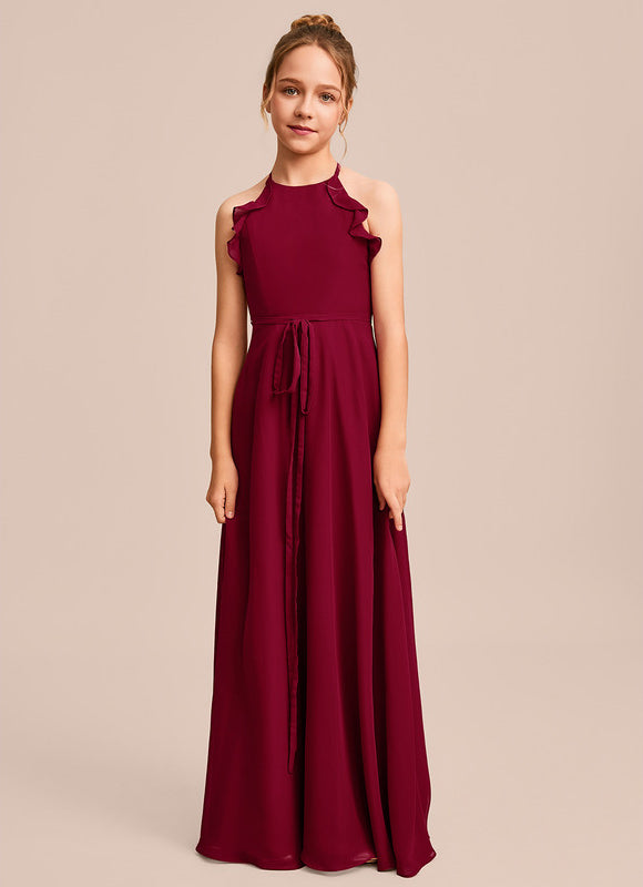 Robe Demoiselle D'Honneur Aquarelle Verte - gallery 4