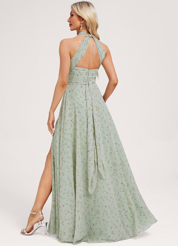 Robe Demoiselle D'Honneur Asymétrique - gallery 4