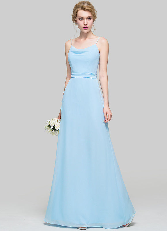 Robe Demoiselle D'Honneur Col V Fluidité - gallery 6