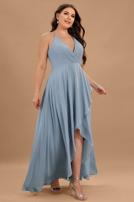 Robe Demoiselle D'Honneur Mousseline Aérienne - gallery 8