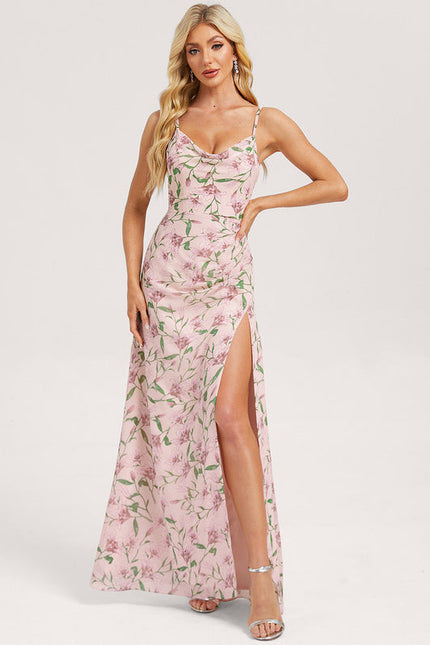 Robe Longue Fluide Demoiselle D'Honneur