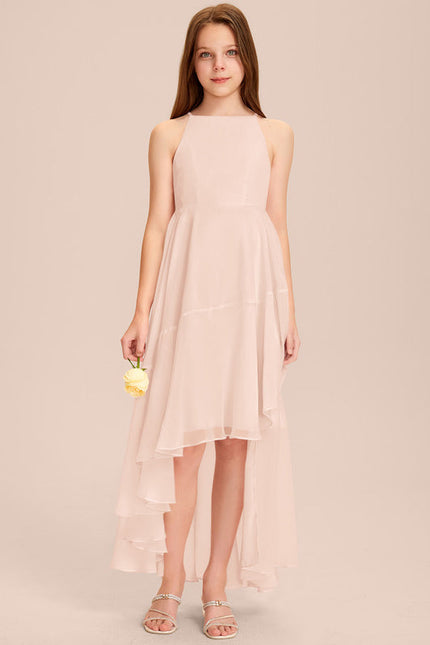 Robe Demoiselle D'Honneur Nuit Marine Fluide