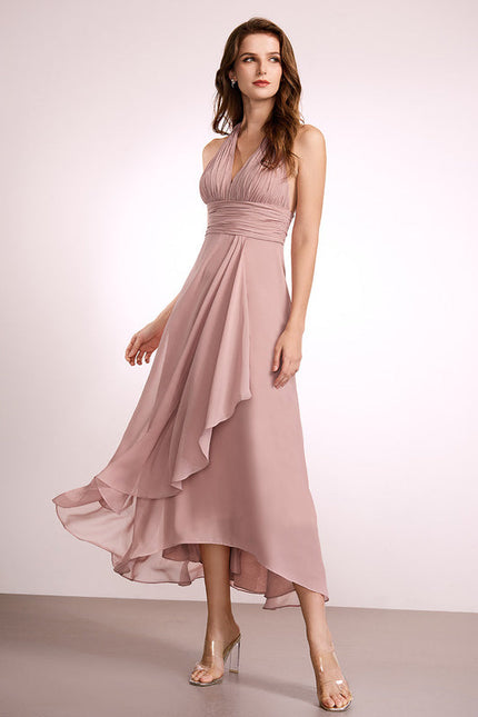 Robe Demoiselle D'Honneur Mousseline Aérienne