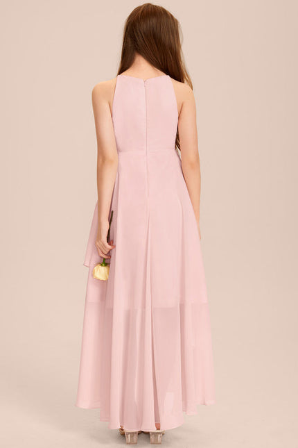 Robe Demoiselle D'Honneur Nuit Marine Fluide - gallery 6