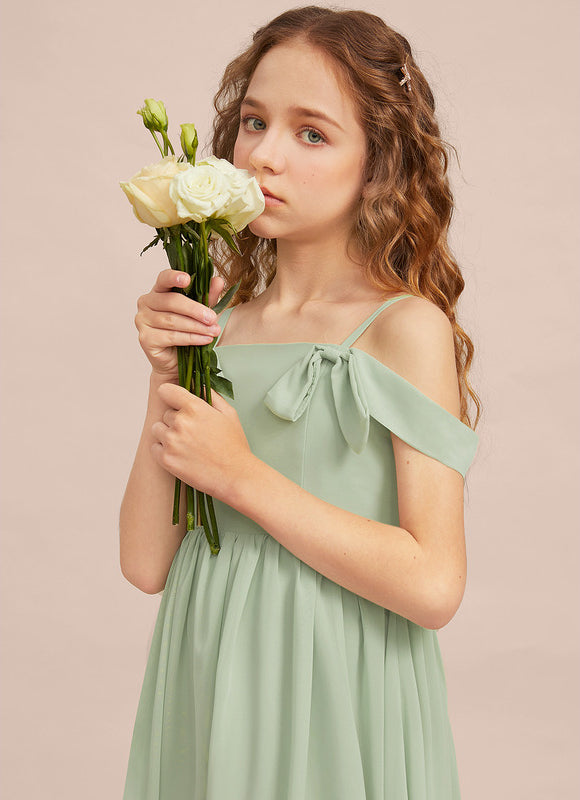 Robe Demoiselle D'Honneur Longue Épure - gallery 6