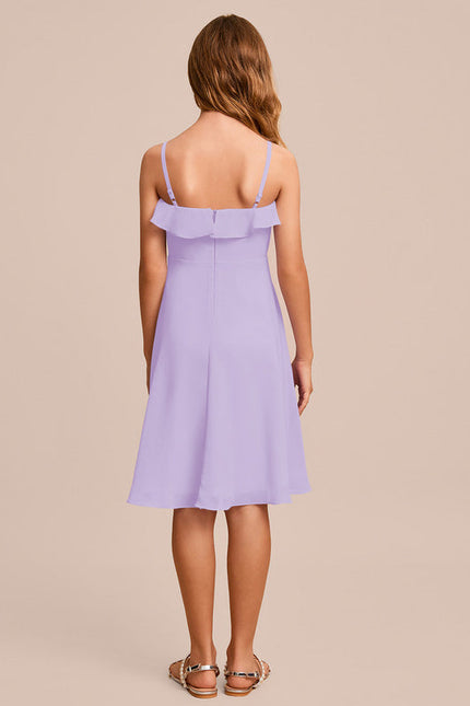 Robe Demoiselle D'Honneur Éclat Vert Éthéré - gallery 1