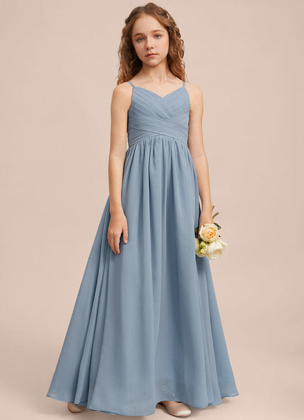 Robe Demoiselle D'Honneur Verte Éthérée