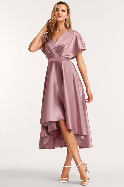 Robe De Demoiselle D'Honneur Mi Longue - gallery 1