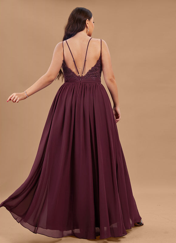 Robe Demoiselle D'Honneur Élégance Éthérée - gallery 9