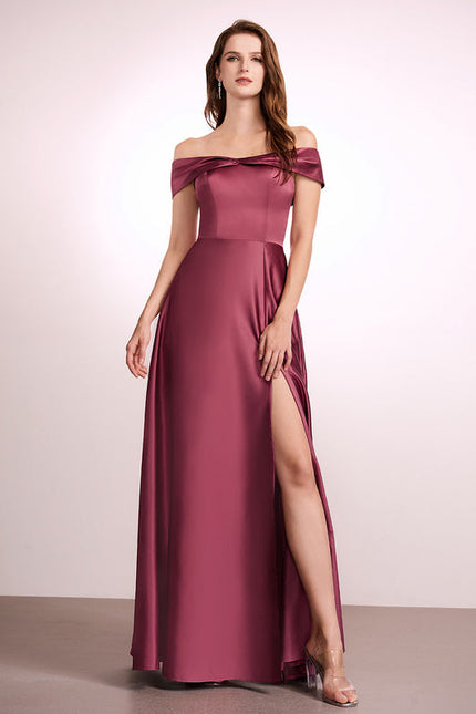 Robe Longue Demoiselle D'Honneur Vert Sauge - gallery 4