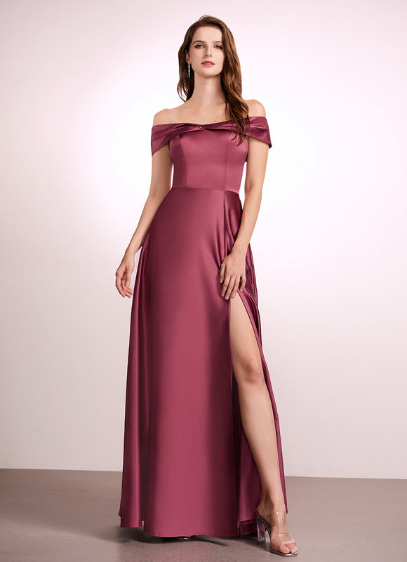 Robe Longue Demoiselle D'Honneur Vert Sauge - gallery 4