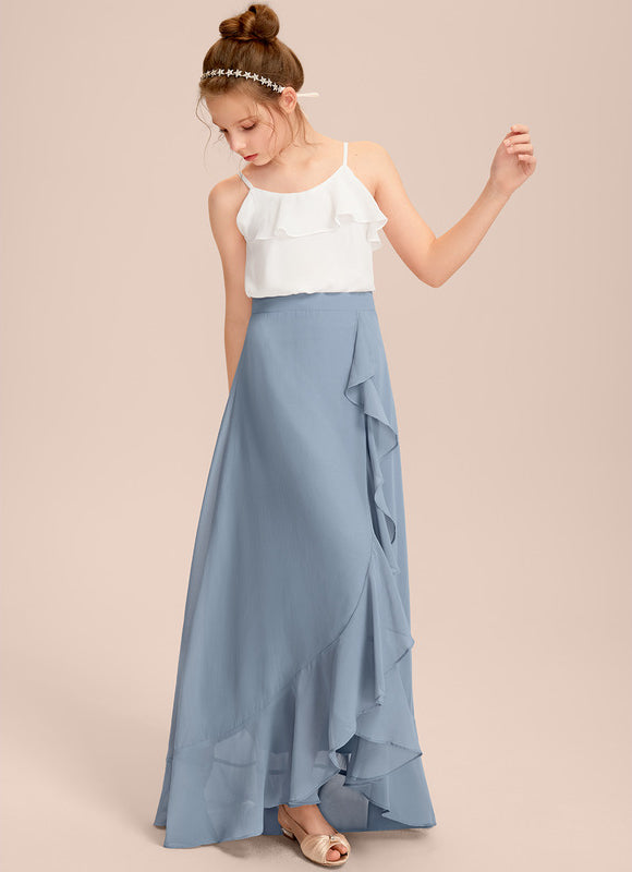 Robe Demoiselle D'Honneur Céleste Roulée - gallery 1