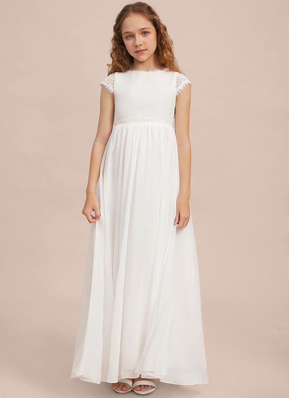 Robe Demoiselle D'Honneur Élégante Enfantine - gallery 1