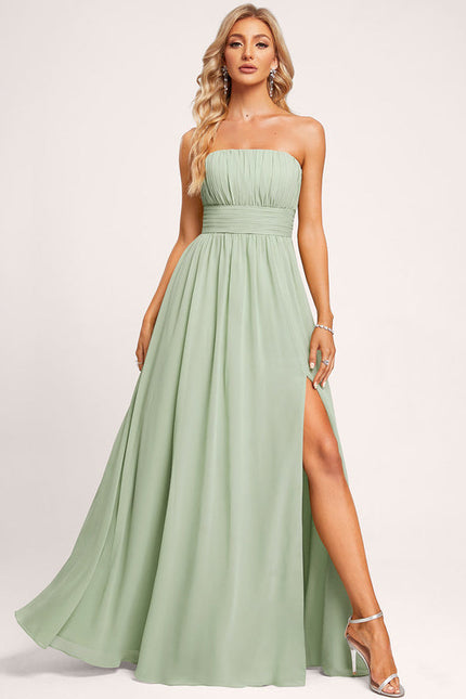 Robe Demoiselle D'Honneur Émeraude Douce - gallery 7