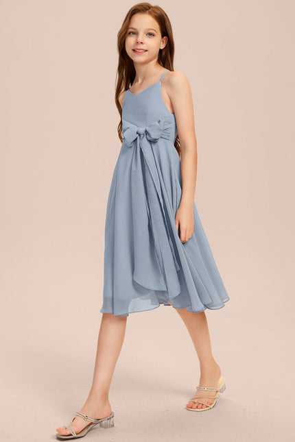 Robe Demoiselle D'Honneur Éclat Vert Éthéré - gallery 4