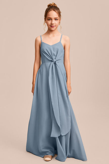 Robe Demoiselle D'Honneur Verte Éthérée - gallery 5